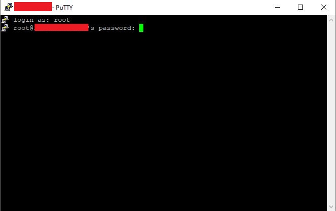 connect linux vps putty